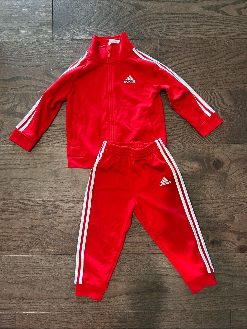 Adidas Size 18 month Boy's 2 Piece Sweatsuit Outfit
